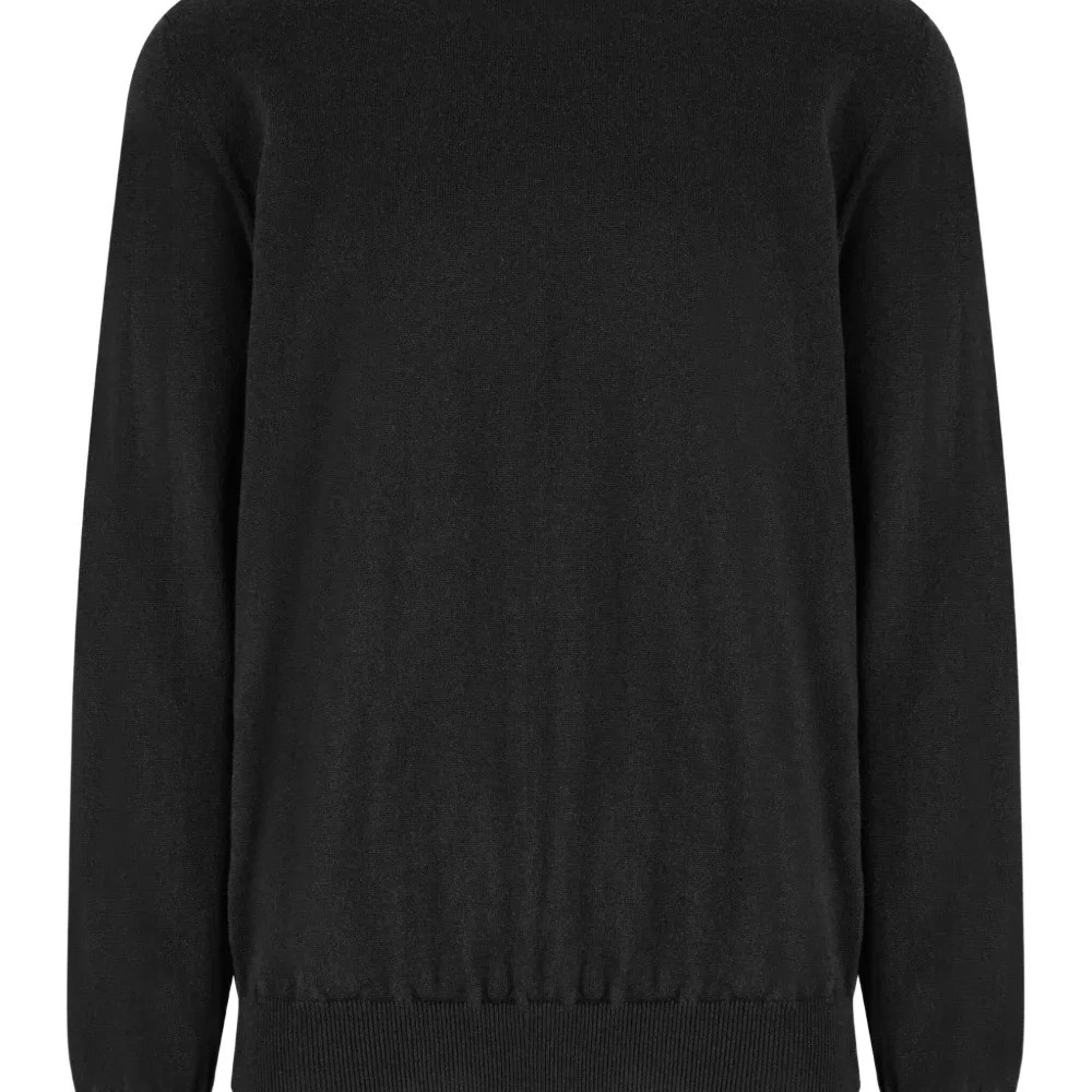 Кашемировый свитер с круглым вырезом