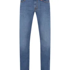 Джинсы с нашивкой-логотипом