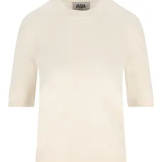 Футболка с короткими рукавами из кашемира