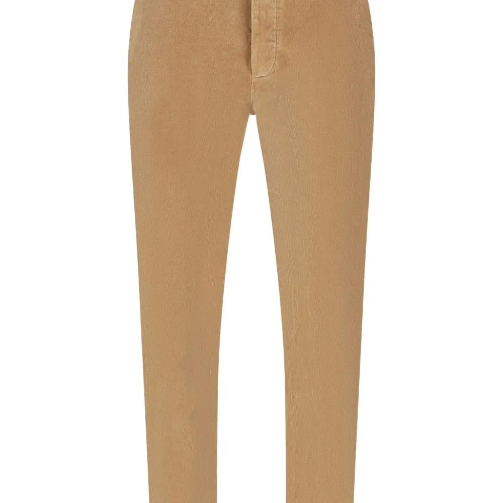 Вельветовые брюки с карманами