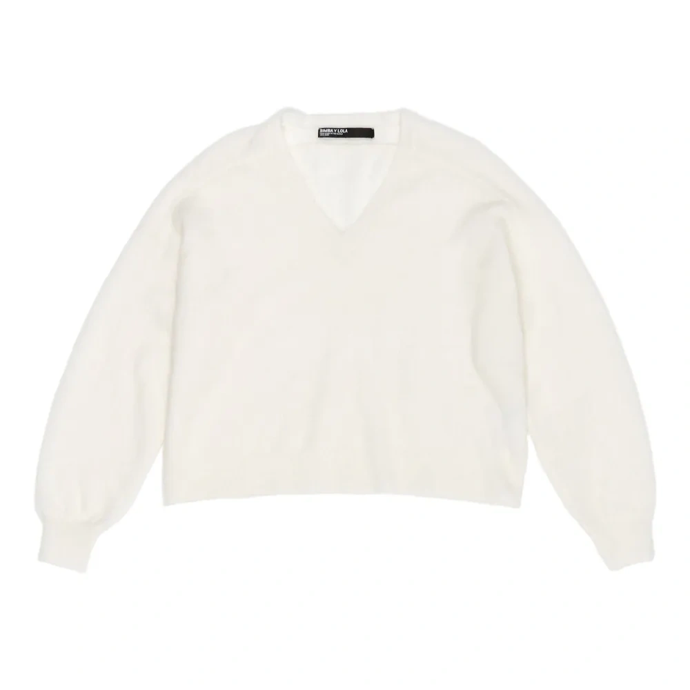 Свитер с V-образным вырезом