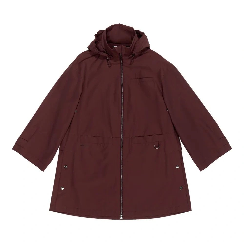 Дождевик с капюшоном