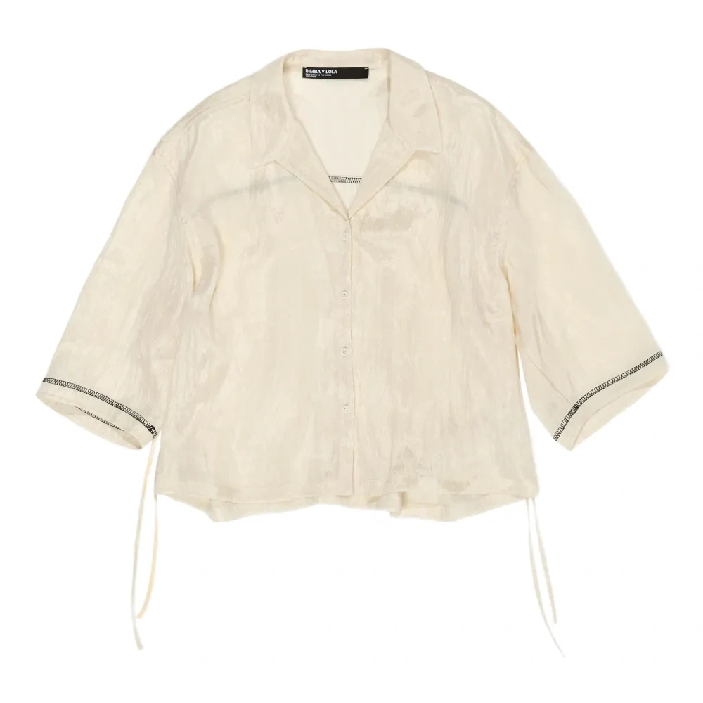 Рубашка с завязками