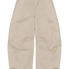 Брюки на скрытой застежке