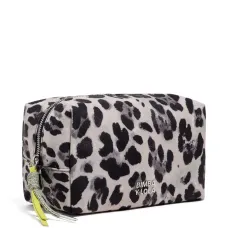 Косметичка с леопардовым принтом на молнии Косметичка с леопардовым принтом на молнии