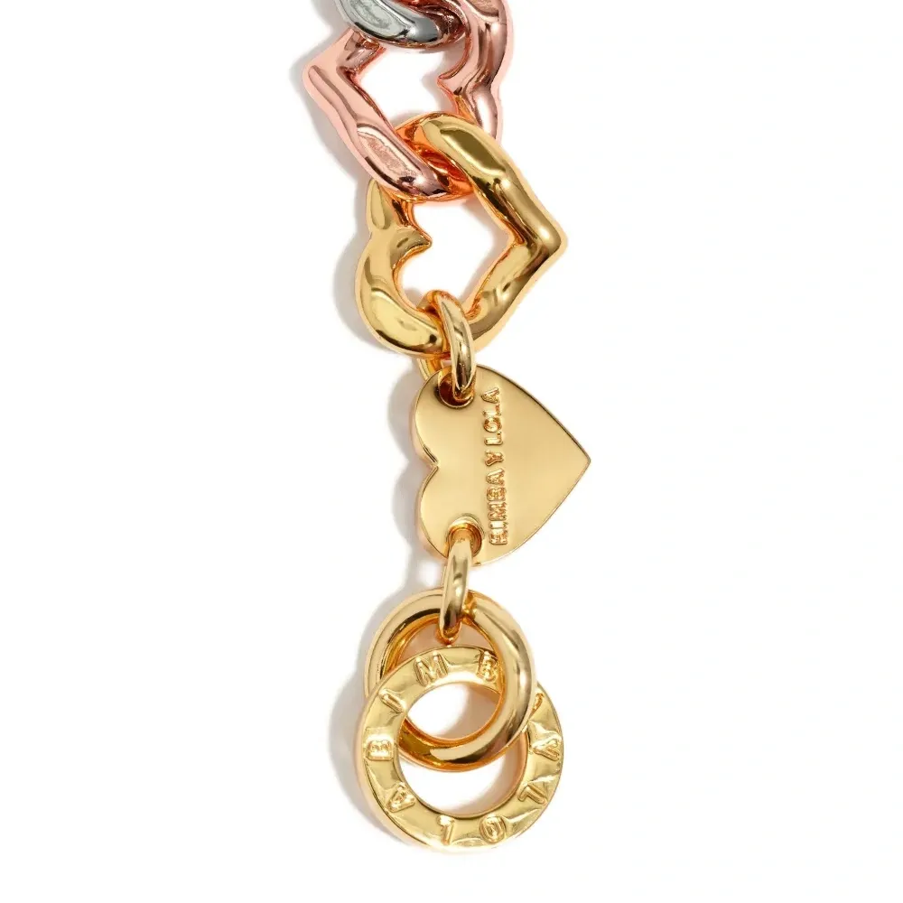 Цепочка с подвеской в форме сердца