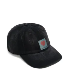 Бейсболка из хлопка с нашивкой в виде сердца