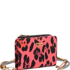 Кошелек на молнии с леопардовым принтом Кошелек на молнии с леопардовым принтом