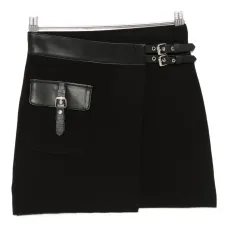 Юбка с карманом и пряжкой