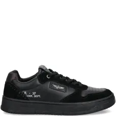 Кроссовки с перфорацией и вставками