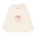 Лонгслив с аппликацией в виде овечки