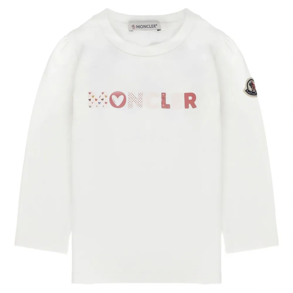 Футболка с длинными рукавами и принтом логотипа