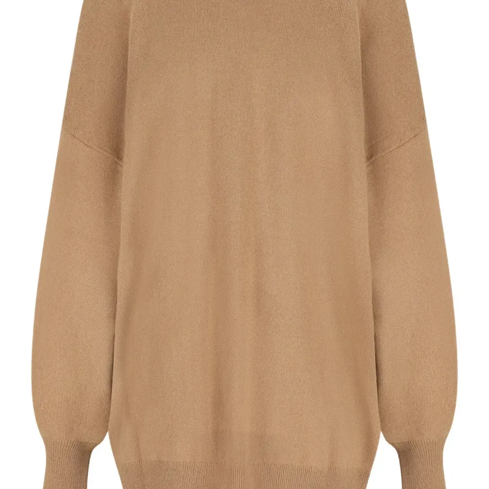 Кашемировый свитер с V-образным вырезом