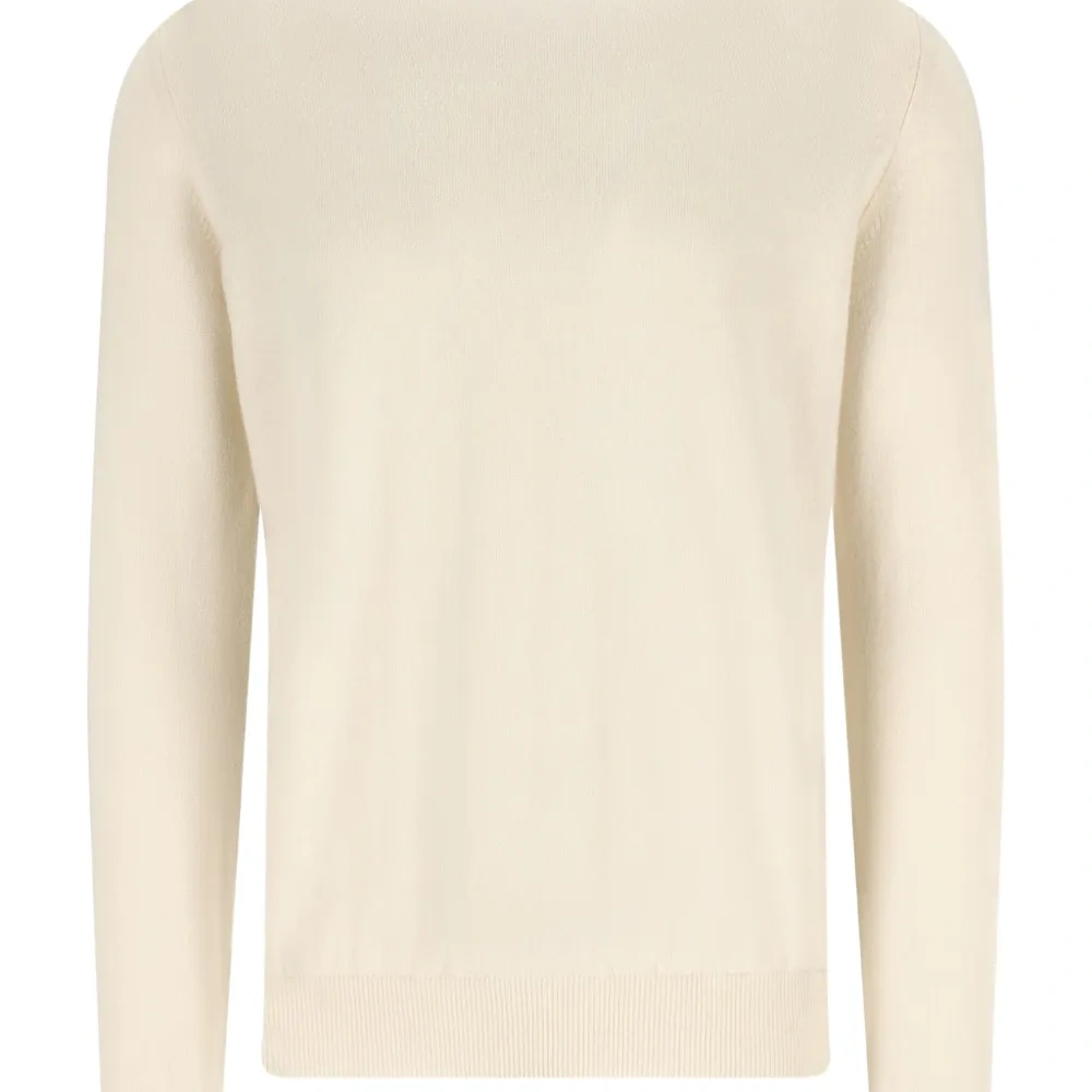 Кашемировый свитер с круглым вырезом