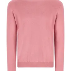 Кашемировый свитер с круглым вырезом