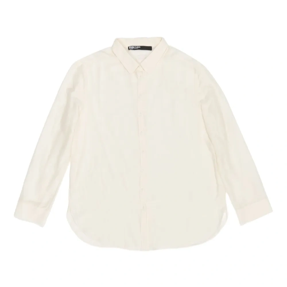 Рубашка с длинными рукавами на пуговицах