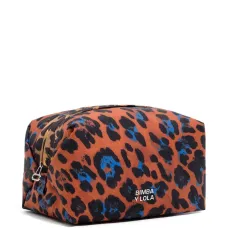 Косметичка с леопардовым принтом на молнии Косметичка с леопардовым принтом на молнии