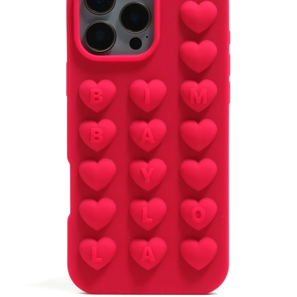 Силиконовый чехол для телефона с сердцем