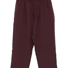 Хлопковые брюки на кулиске