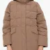 Стёганое пальто-парка с капюшоном