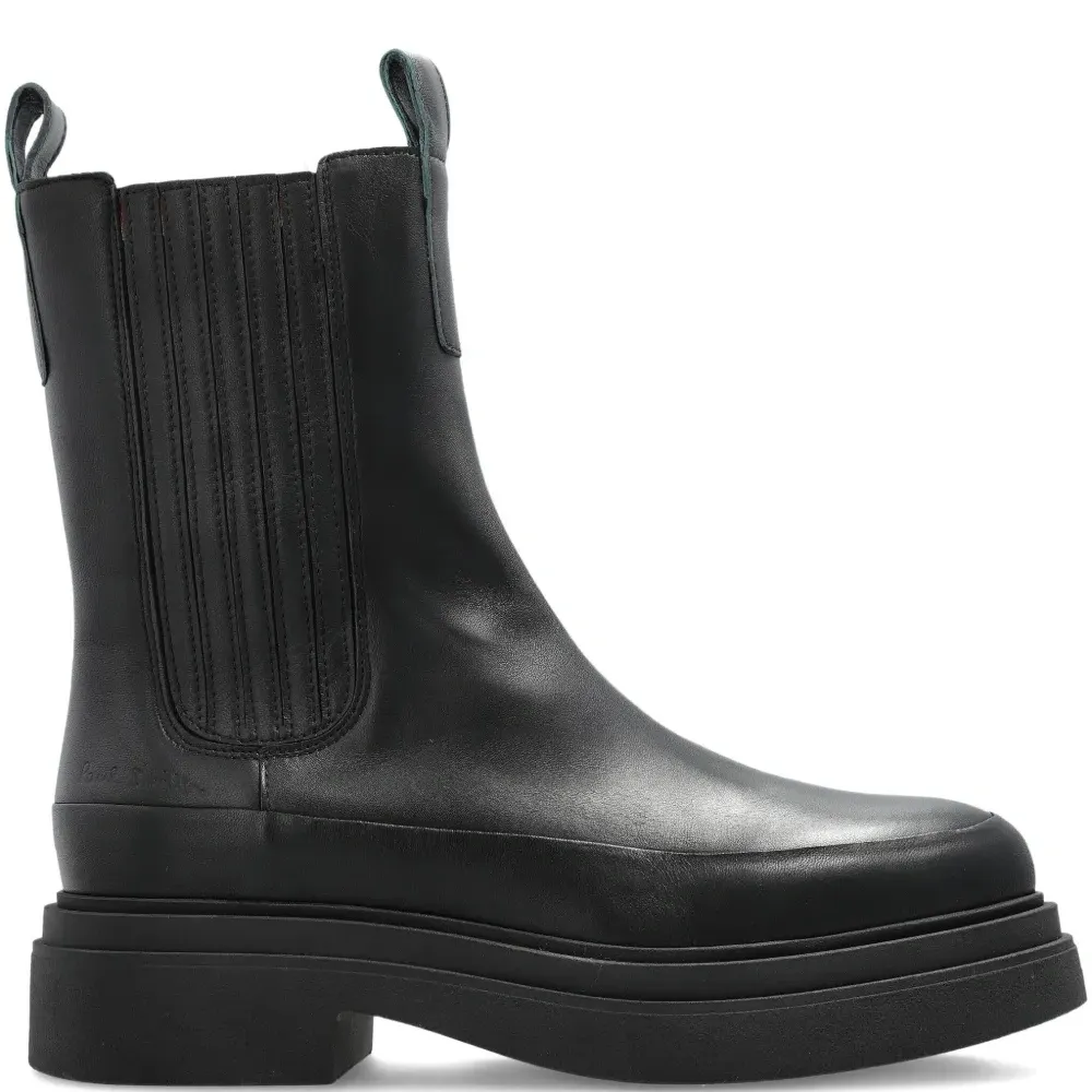 Ботинки с эластичными вставками