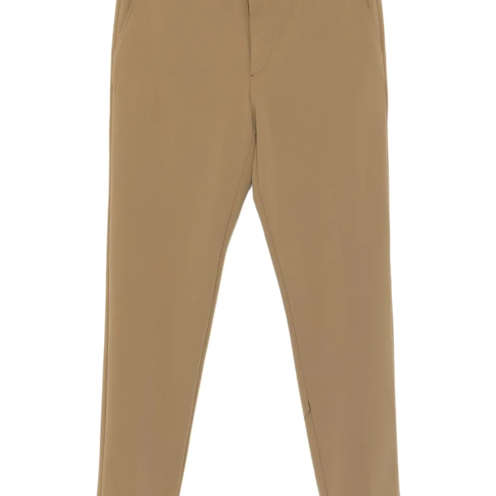 Прямые брюки на пуговицах