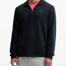 Свитер с воротником на молнии