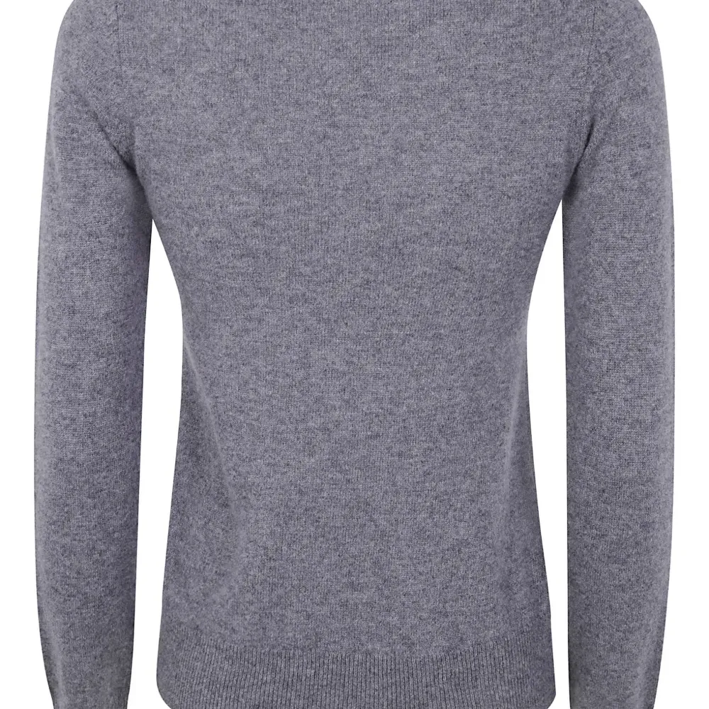 Кашемировый свитер с круглым вырезом