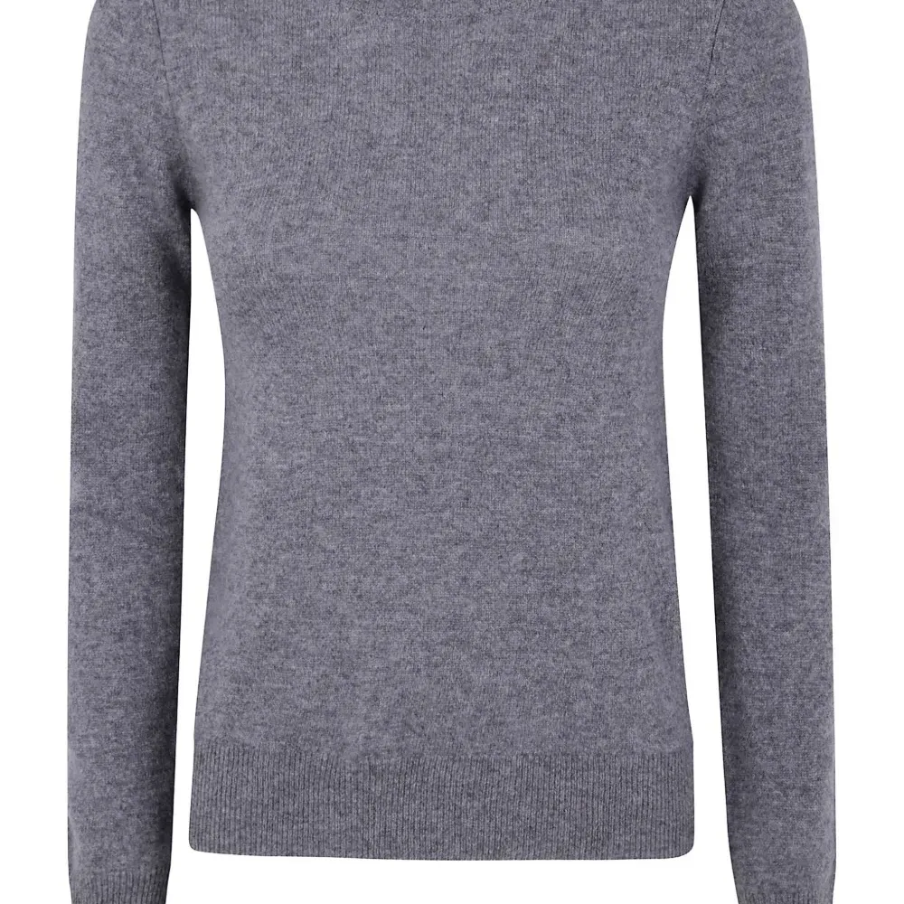 Кашемировый свитер с круглым вырезом