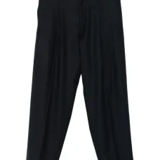 Брюки с плиссированными карманами