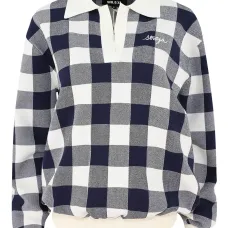 Топ-поло в клетку «гингем» Топ-поло в клетку «гингем»