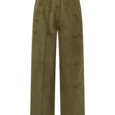 Вельветовые брюки широкого кроя Вельветовые брюки широкого кроя