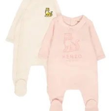 Пижамный комплект с вышивкой тигра (набор из двух предметов)