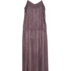 Макси-платье с V-образным вырезом