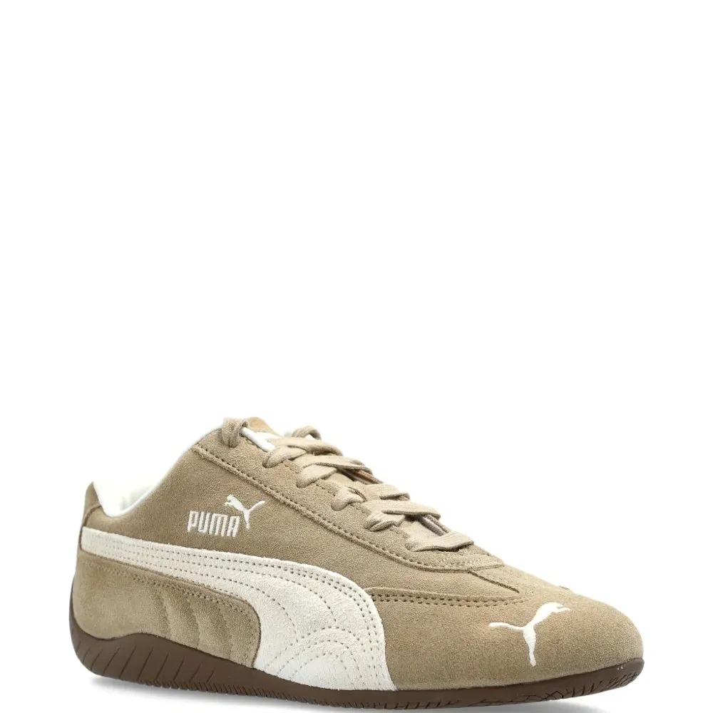 Кроссовки из замшевой кожи