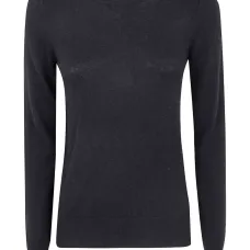 Кашемировый свитер с круглым вырезом Кашемировый свитер с круглым вырезом