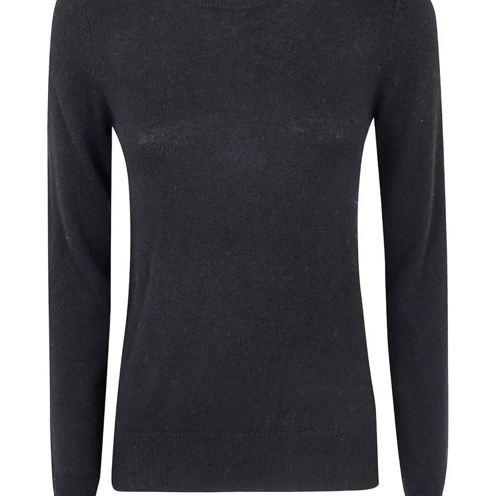 Кашемировый свитер с круглым вырезом