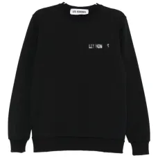 Свитшот с логотипом и круглым вырезом Свитшот с логотипом и круглым вырезом