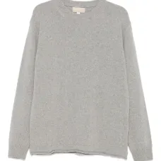 Свитер с круглым вырезом