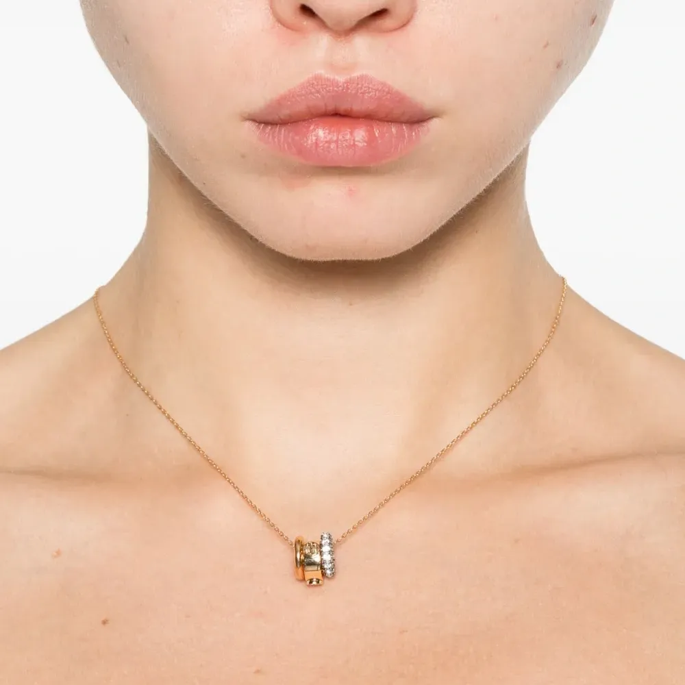 Комплект украшений Miller с кристаллами: ожерелье и серьги