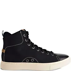 Высокие кеды из канвы