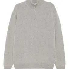 Джемпер с высоким воротом