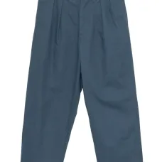 Брюки с нашивкой-логотипом