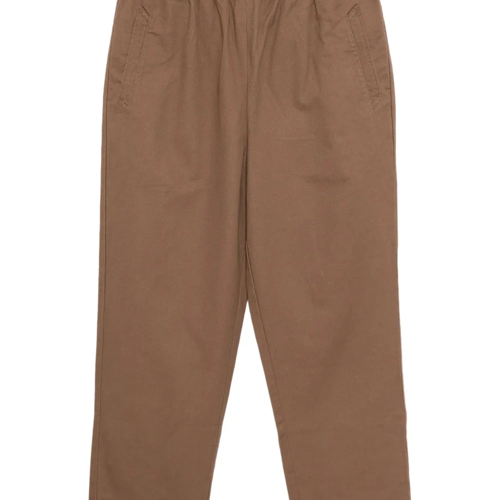 Брюки с нашивкой-логотипом