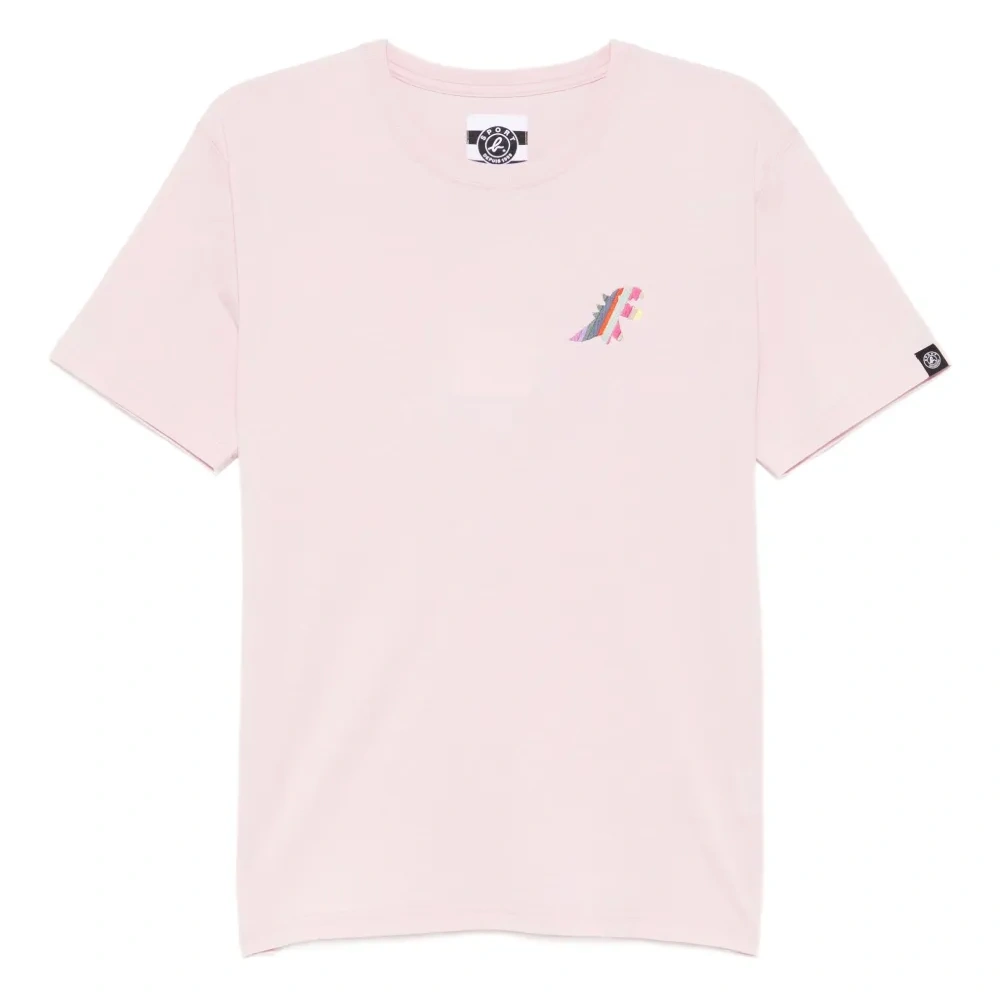 Футболка с вышитым логотипом