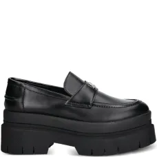 Лоферы на платформе с логотипом