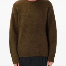 Джемпер с круглым вырезом