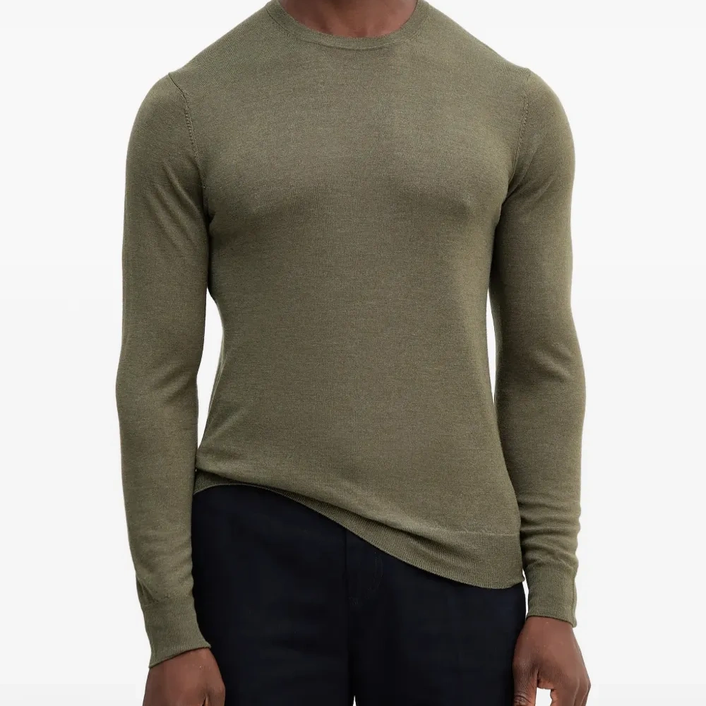 Джемпер с круглым вырезом