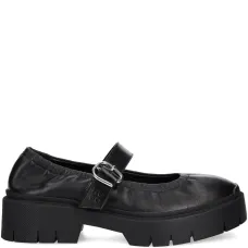 Туфли-лодочки на каблуке 45 мм с ремешком и пряжкой Kris