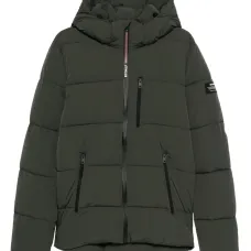 Пуховик с капюшоном